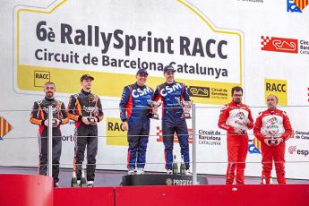 Podio Velocidad 6è RallySprint RACC – Circuit de Barcelona-Catalunya (Foto: Albert San Andrés)